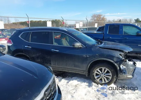2016 Nissan Rogue Sv z USA, uszkodzony, nr VIN KNMAT2MV1GP734645
